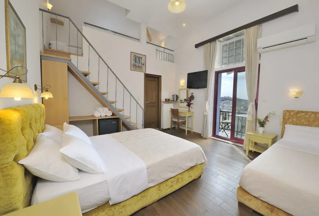 acropolis room family 225 Orion & Dryades Hotel in Athens