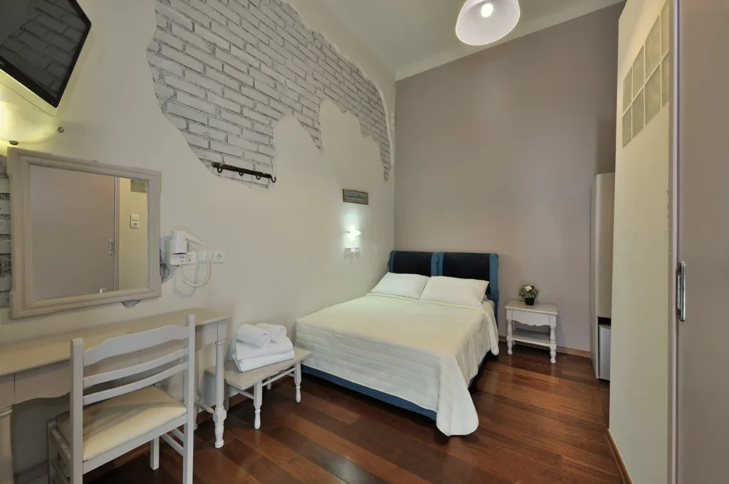 budget room athens double 101 Orion & Dryades Hotel in Athens